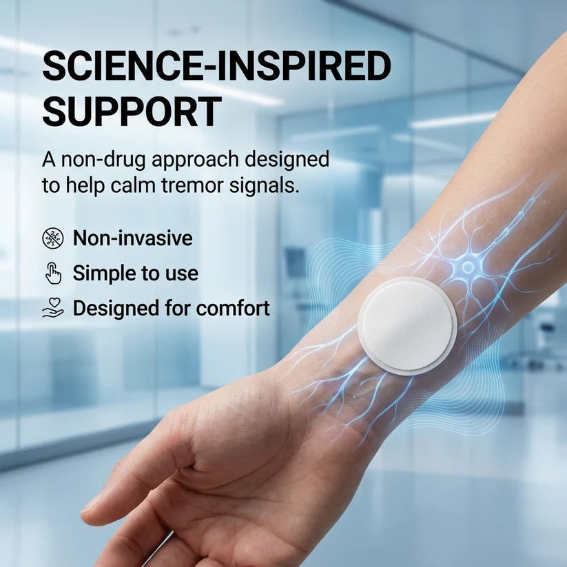 Bioelectrical Tremor Support Patch