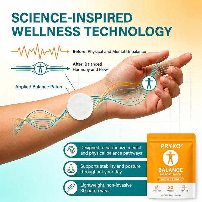 Nadia L. — PRYXO Balance Patch in daily use