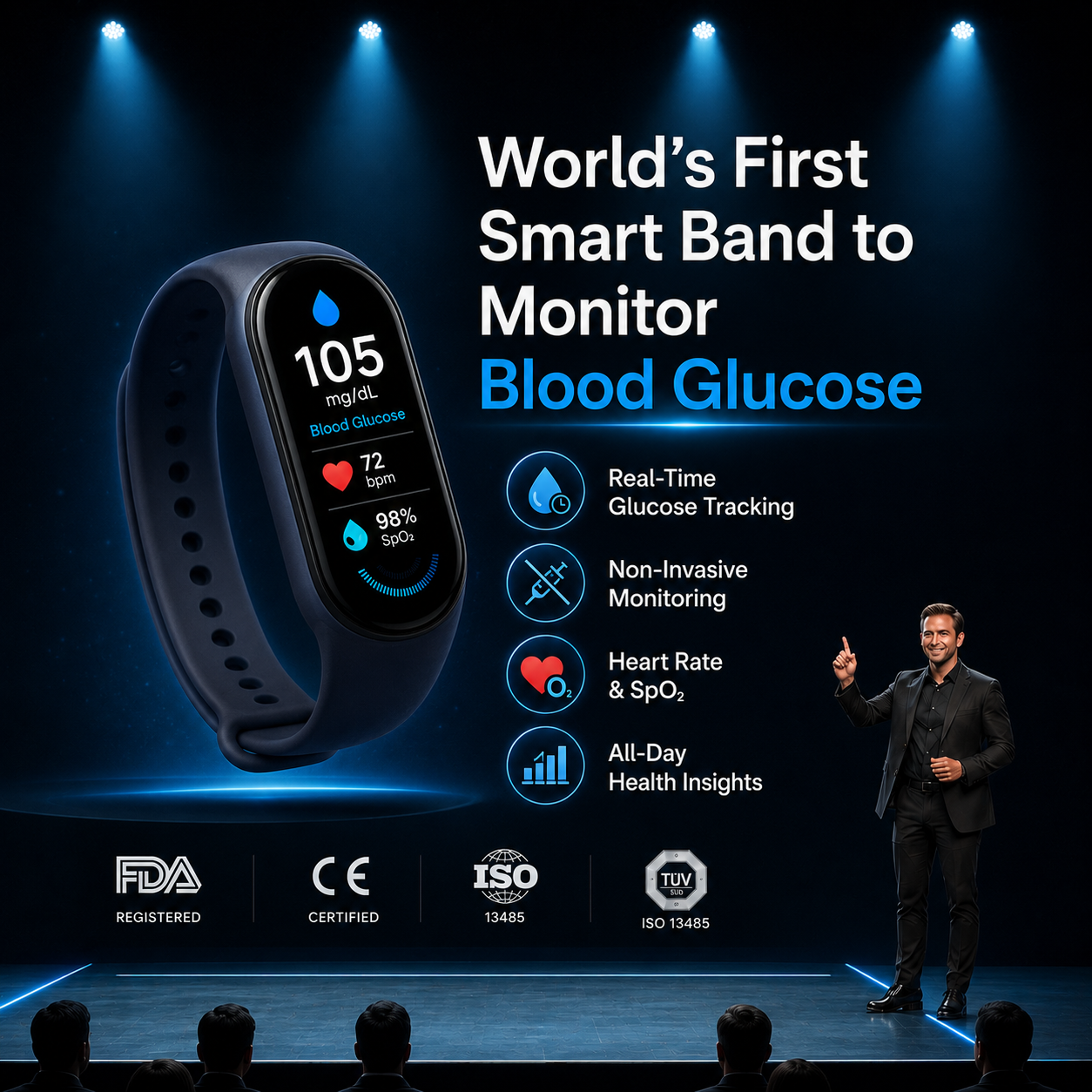 🎉 80% OFF Launch Offer🔥Pryxo™ M9 Non-Invasive Smart Band